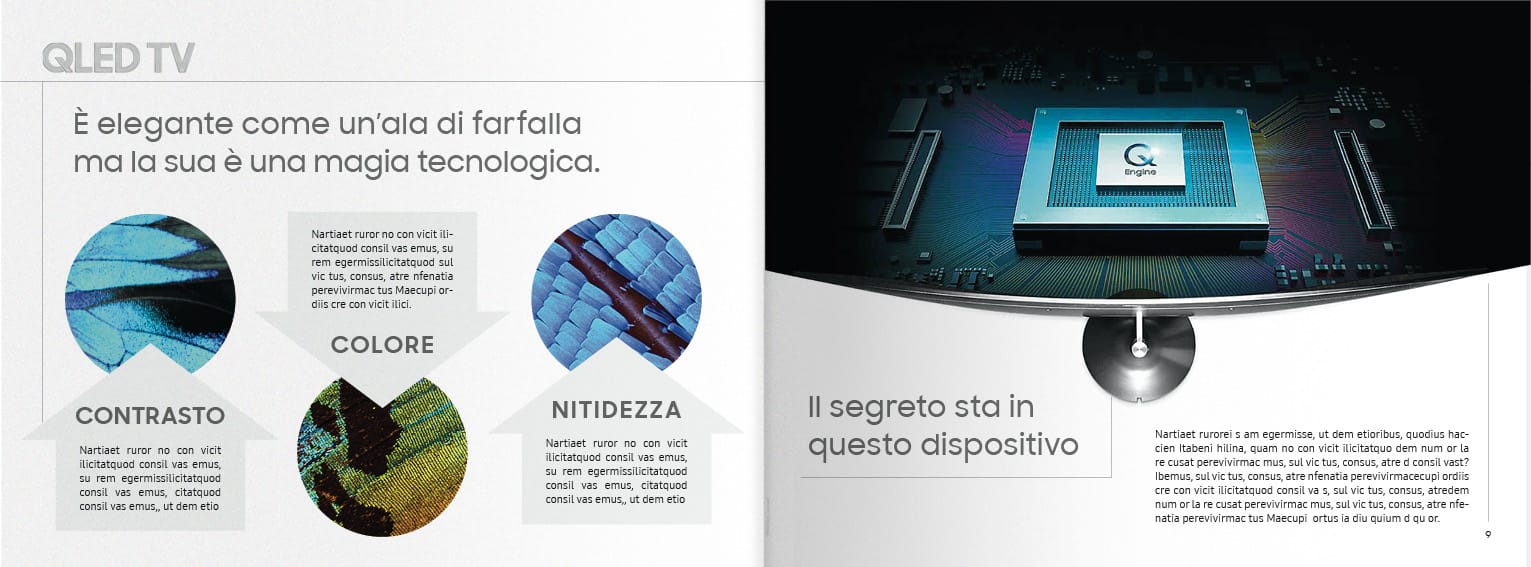 Samsung QLed Tv Catalog Double Page 5